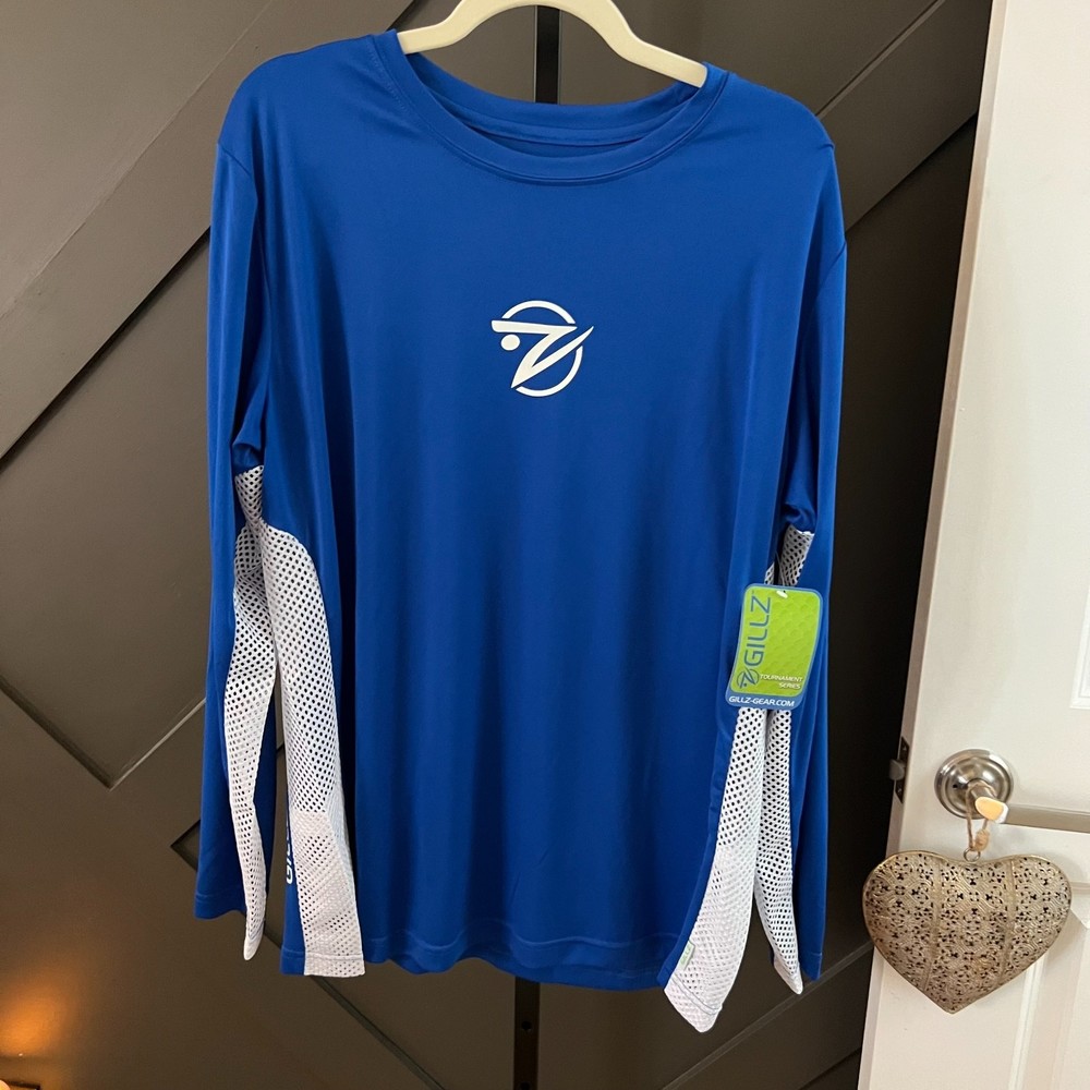 Gillz Tournament Series Long-Sleeve Shirt L- NWT